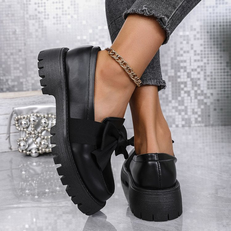 Chaussures en cuir vintage style britannique