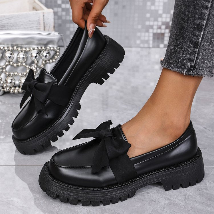 Chaussures en cuir vintage style britannique