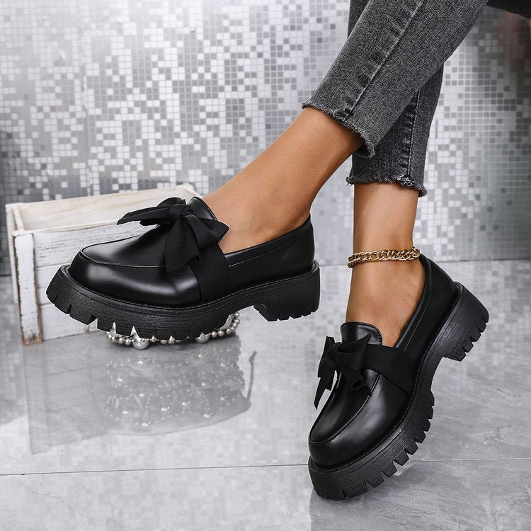 Chaussures en cuir vintage style britannique
