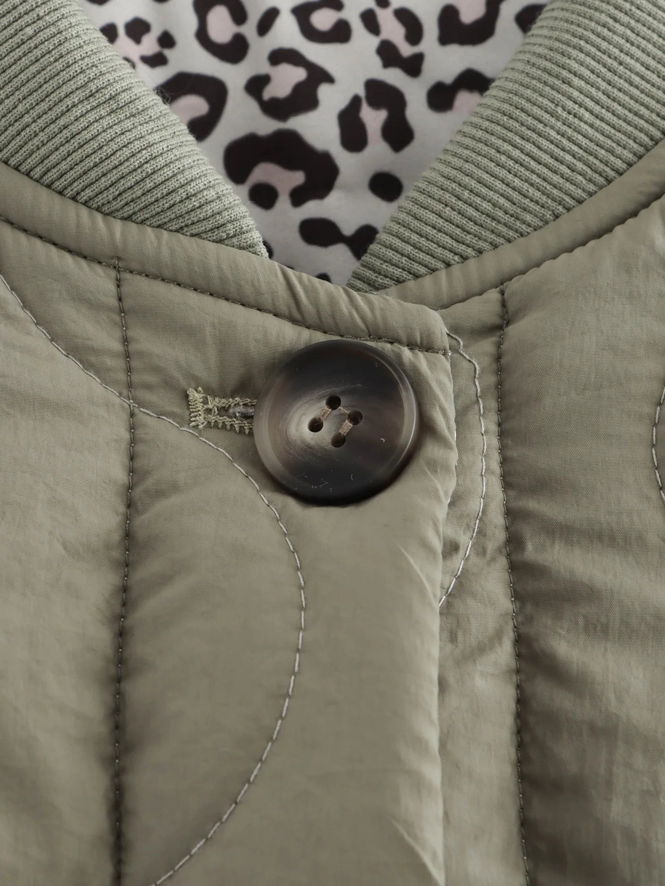 Veste imprimé léopard pour femme, à la mode