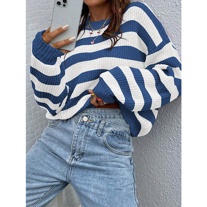 Pull Rayures Enchantées décontracté