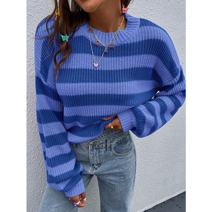 Pull Rayures Enchantées décontracté